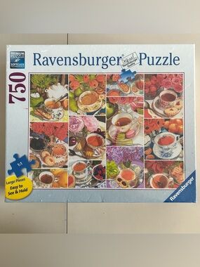 Ravensburger Teatime Large Format Jigsaw Puzzle - 750 Pieces 🧩🧩🧩